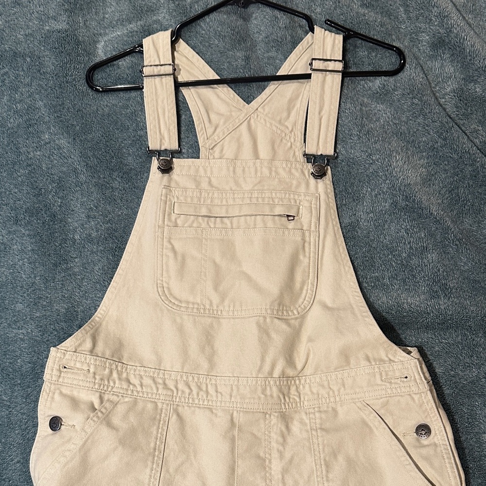 Patagonia Cream Women Jeans Overalls